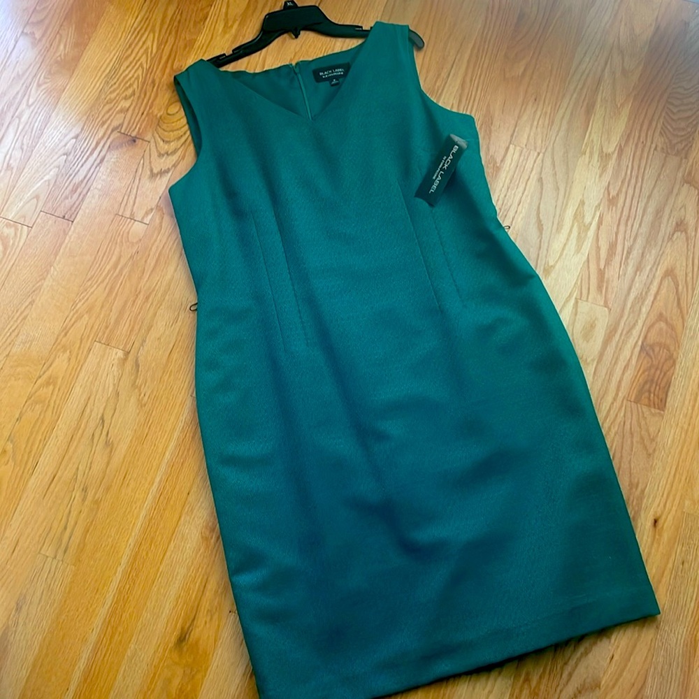 Green Black Label by Evan-Picone Shift Dress